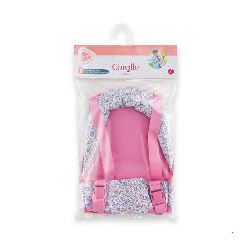 Porte-Bébé Corolle Floral pour poupons 36/42 cm - 3 ans+