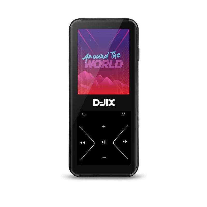 Baladeur MP4 LOGICOM M500 8 Go Noir - Bluetooth 4.0