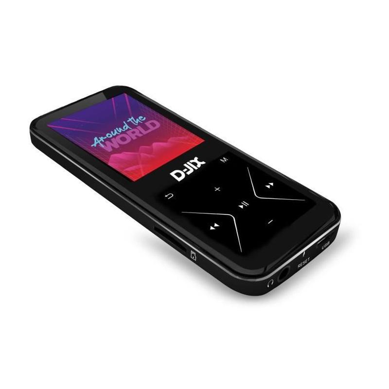 Baladeur MP4 LOGICOM M500 8 Go Noir - Bluetooth 4.0