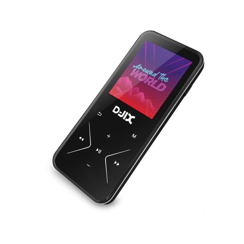 Baladeur MP4 LOGICOM M500 8 Go Noir - Bluetooth 4.0