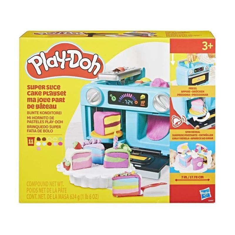Amusez-vous à créer avec le coffret Play-Doh Ma jolie part de gâteau!