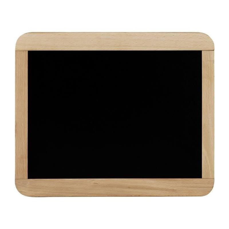 Tableau enfant double face magnétique - Ardoise en bois JEUJURA