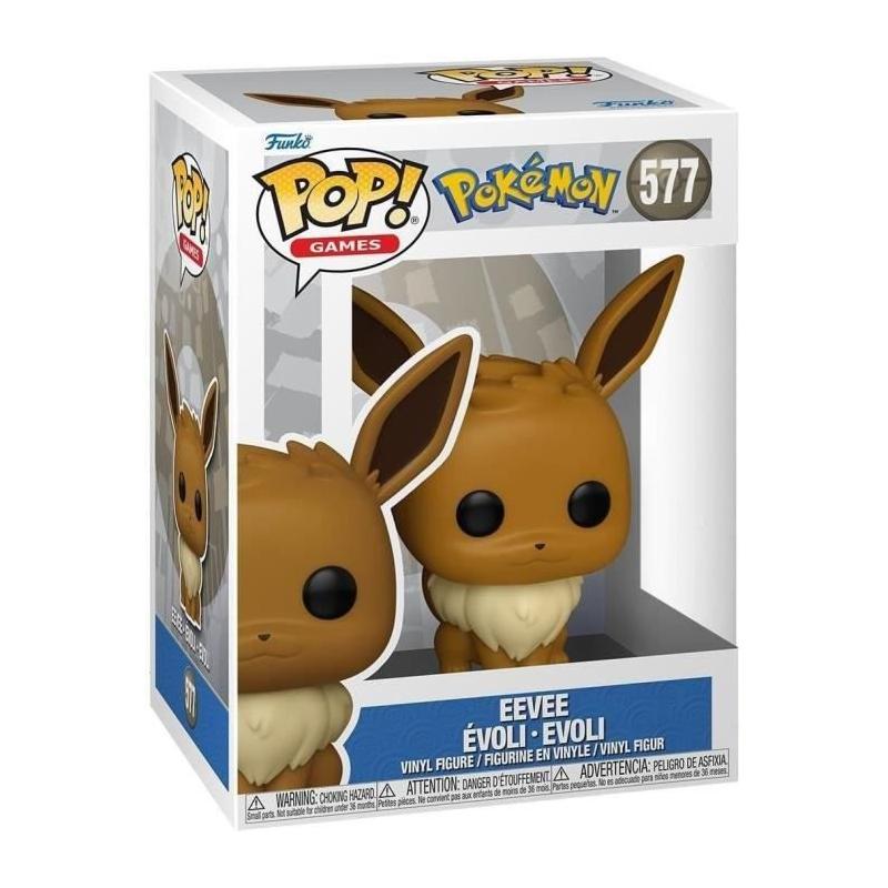 Figurine Funko POP! Games: Pokemon - Evoli - Collectionnez-les tous!
