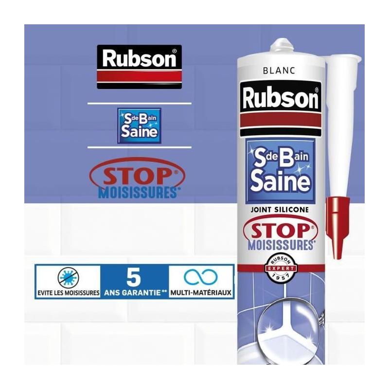 Mastic Sanitaires RUBSON - Salle de bain saine - Stop Moisissures