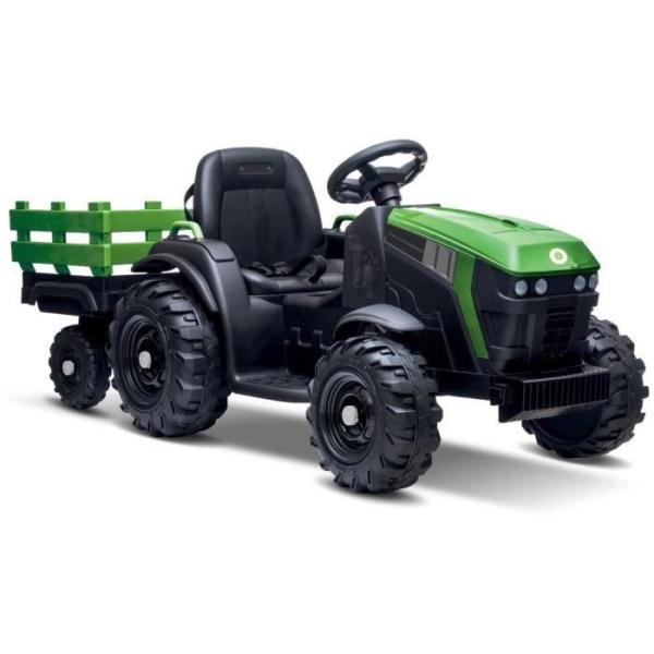 Tracteur enfant électrique avec remorque - Buddy Toys - BEC 8211