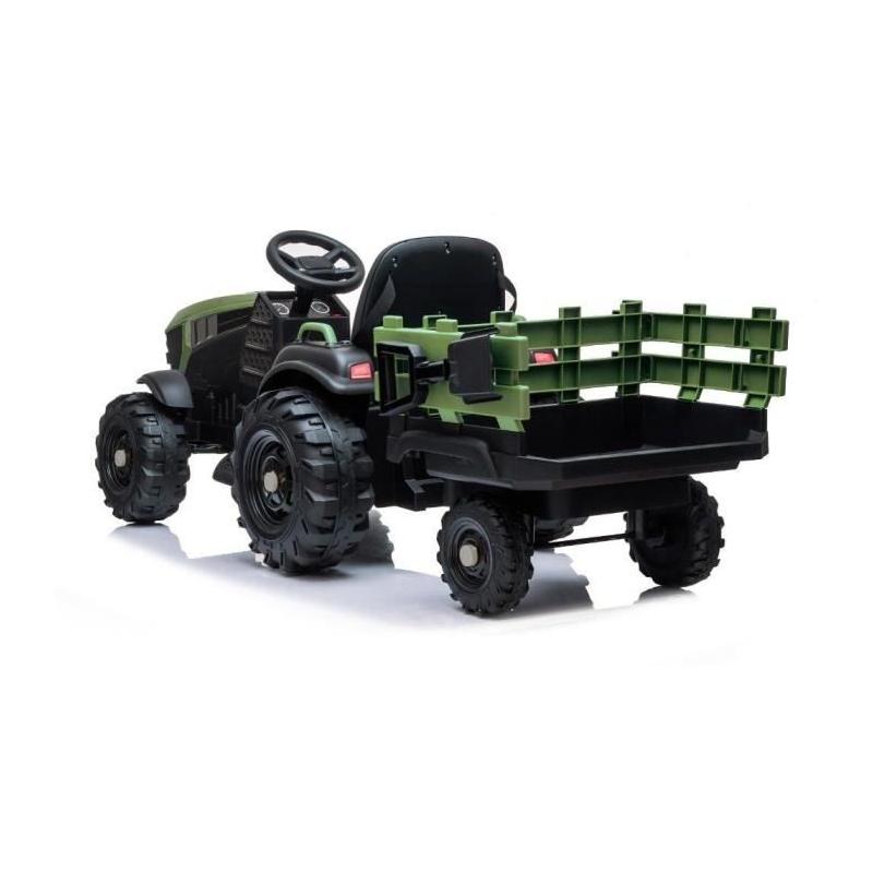 Tracteur enfant électrique avec remorque - La simulation agricole parfaite
