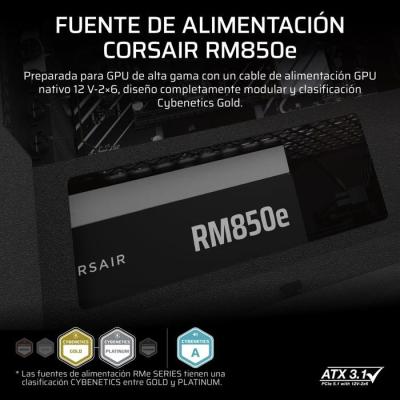 Bloc d'alimentation interne CORSAIR ATX 850W - Performances exceptionnelles