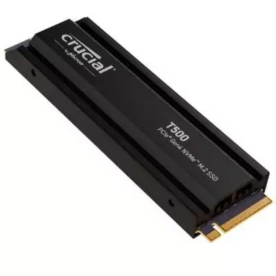 Disque SSD interne Crucial T500 - 4 To - Vitesse jusqu'à 7400 Mo/s