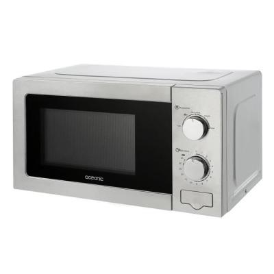 Micro-ondes monofonction OCEANIC MO20S Silver 20L