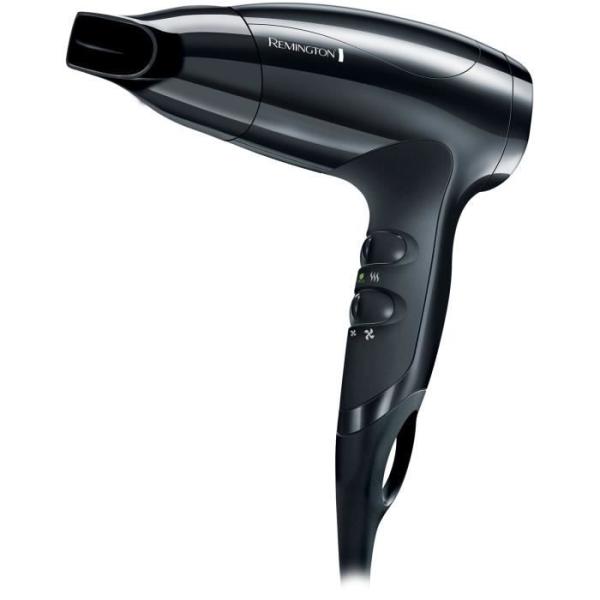Seche-cheveux compact - REMINGTON - D5000 - 2000 W - 2 vitesses - Noir