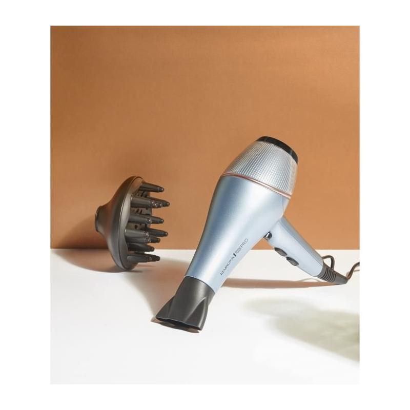 Sèche-cheveux REMINGTON AC9300 AC ShineTherapy Pro - 2200W - Bleu