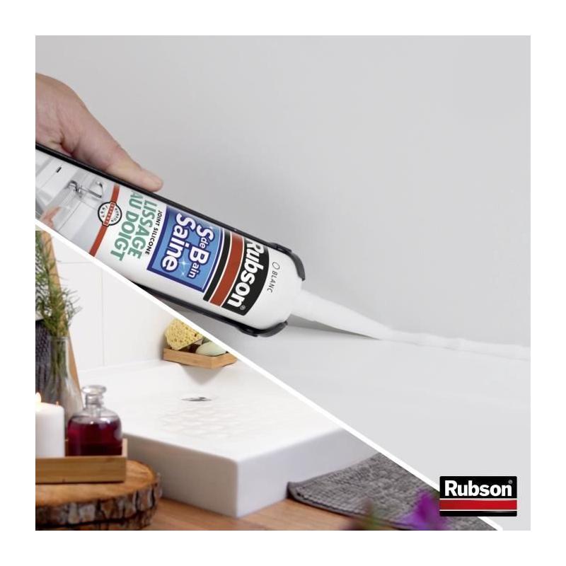Mastic sanitaires Rubson - Salle de bain saine et étanche