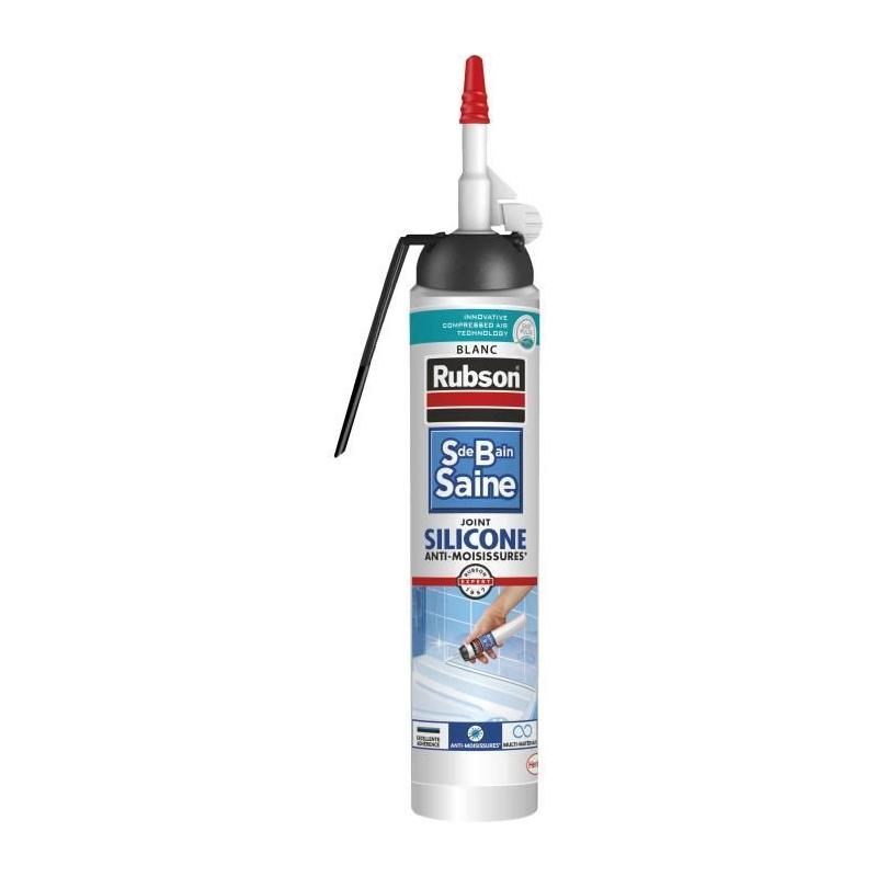 Mastic sanitaires Rubson - Facile et efficace pour une salle de bain saine
