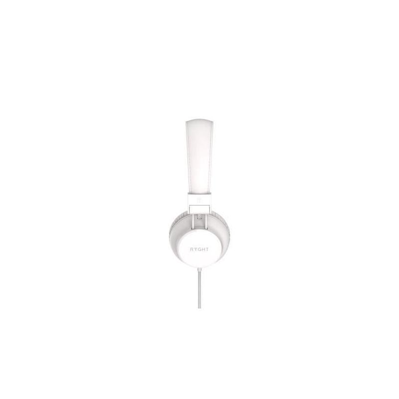 Casque filaire RYGHT NIMA - Blanc nacré - CASQUE - ECOUTEURS