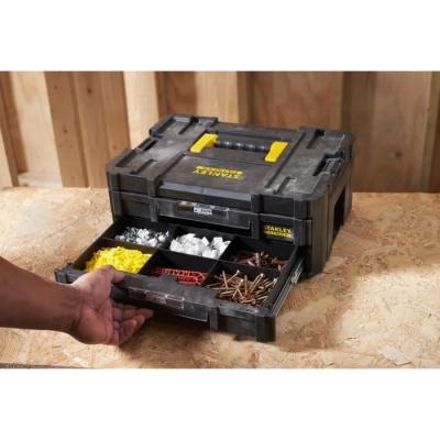 Mallette Grand Volume Tstak-Fatmax STANLEY 23L - Organisation Outils