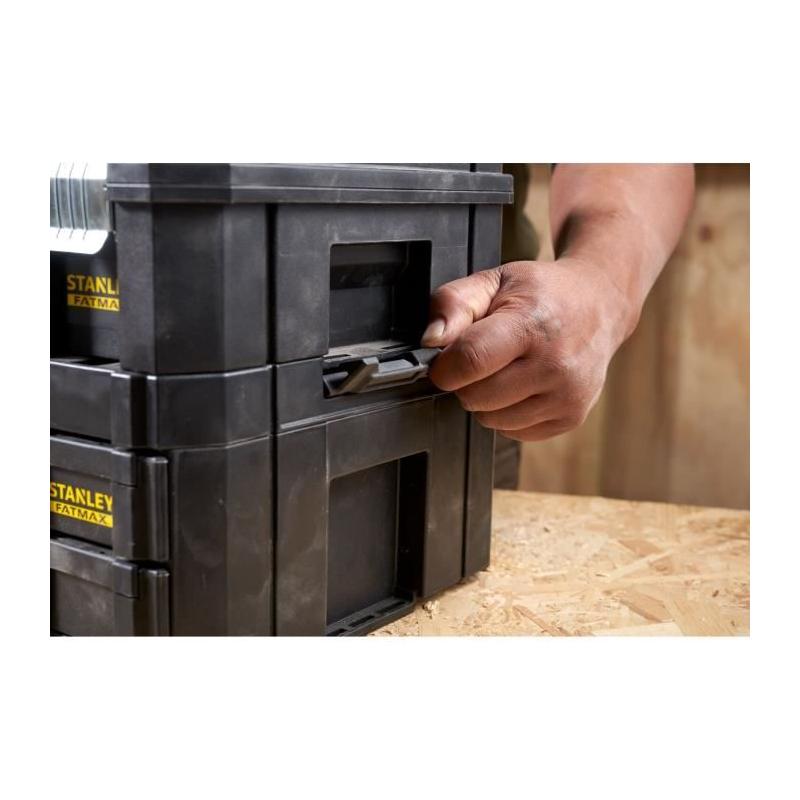 Mallette Grand Volume Tstak-Fatmax STANLEY 23L - Organisation Outils