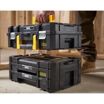 Ensemble 2 Mallettes PRO-STACK™ - STANLEY FATMAX - 21,5 L