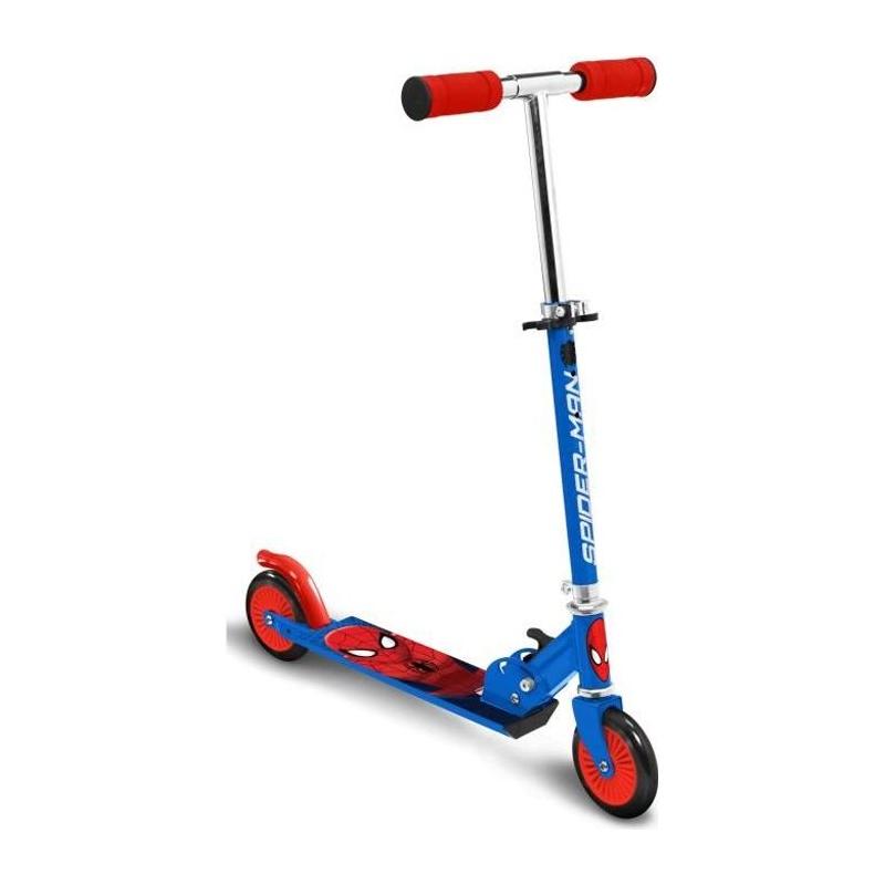 Trottinette Pliable SPIDERMAN - Idéale pour les enfants