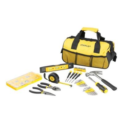 Ensemble d'outils STANLEY 38 pièces en métal noir