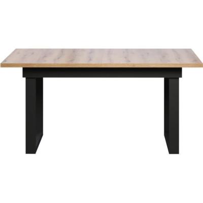 Table à manger scandinave en chêne - Rectangulaire 160-200 x 76 x 80 cm