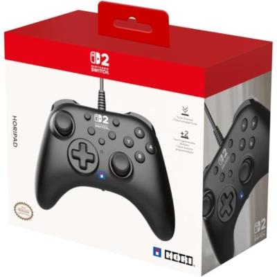 Manette filaire HORI Horipad pour Nintendo Switch - Noir