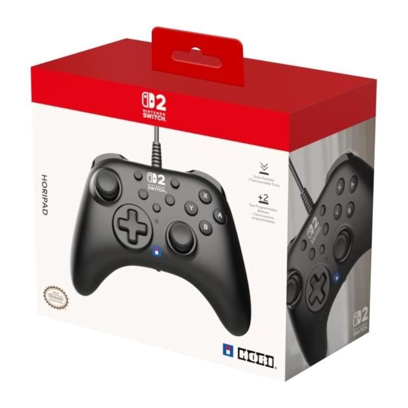 Manette filaire HORI Horipad pour Nintendo Switch - Noir