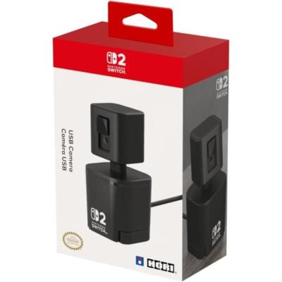 Caméra vidéo USB HORI pour Nintendo Switch 2 - Noir