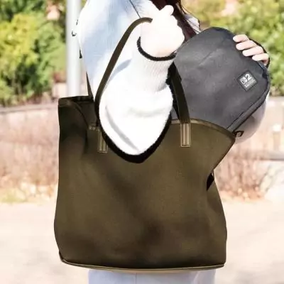 Pochette de voyage réversible pour Nintendo Switch 2 - Noir