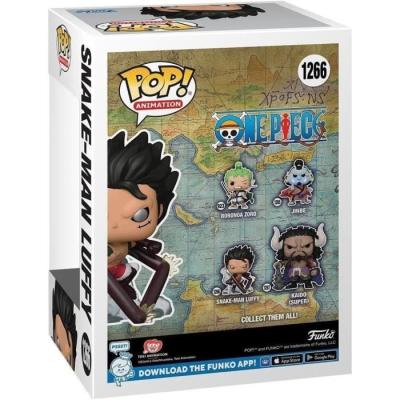Figurine FUNKO POP Animation One Piece - Snake-Man Monkey D. Luffy ×