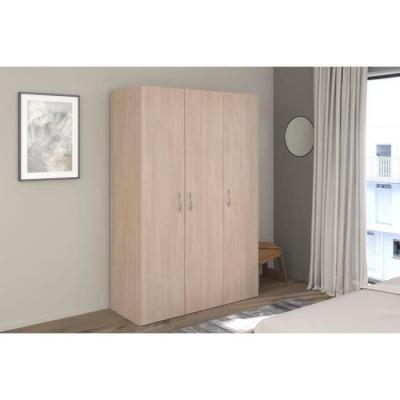 Armoire EASY LIFE Chene clair - 3 portes battantes - L120,2cm • PARISOT