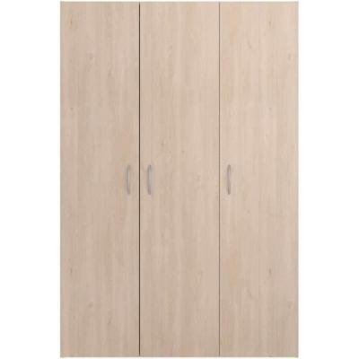 Armoire EASY LIFE Chene clair - 3 portes battantes - L120,2cm • PARISOT