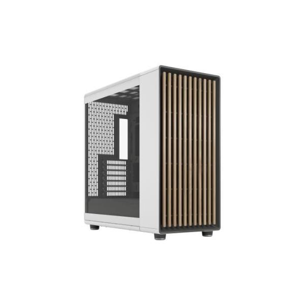 Boîtier PC - FRACTAL DESIGN - North XL RC Chalk White TG - Blanc - ATX - USB 3.1 Gen 2 Type-C - 2xUSB 3.0