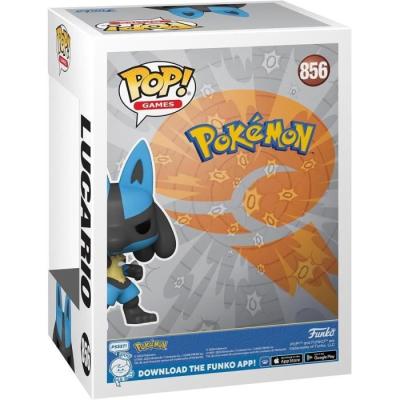Figurine FUNKO POP Games Pokémon Lucario - 856