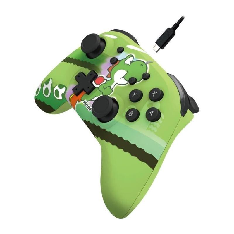 Manette de jeu sans fil HORIPAD - Vert pour Nintendo Switch et OLED