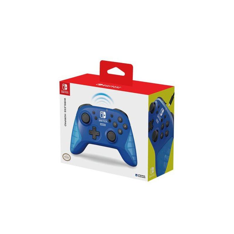 Manette de jeu HORI Nintendo Switch - Autonomie 15h - Bleu