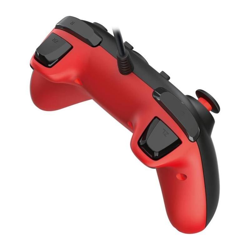 Manette Filaire Horipad Turbo - Mario - Accessoire Switch