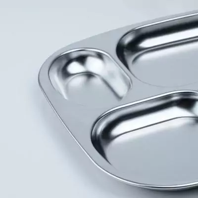 Plateau compartimenté inox THERMOBABY - Sans BPA