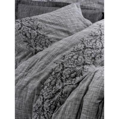 Parure de lit 100% coton renforcé - Gris