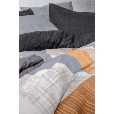 Parure de lit 100% coton renforcé - Gris