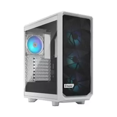 Boîtier PC FRACTAL DESIGN Meshify 2 Compact RGB Blanc TG Transparent - Moins de 60 caractères Boîtier PC FRACTAL DESIGN Meshify 2 Compact RGB Blanc TG Transparent - Moins de 60 caractères