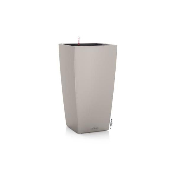 Jardiniere- Cubico color 40 - Kit complet - Brun sable - 31 L - LECHUZA
