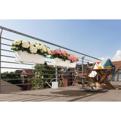 Jardiniere - Balconera color 80 - Kit complet - Blanc - 12 L - LECHUZA