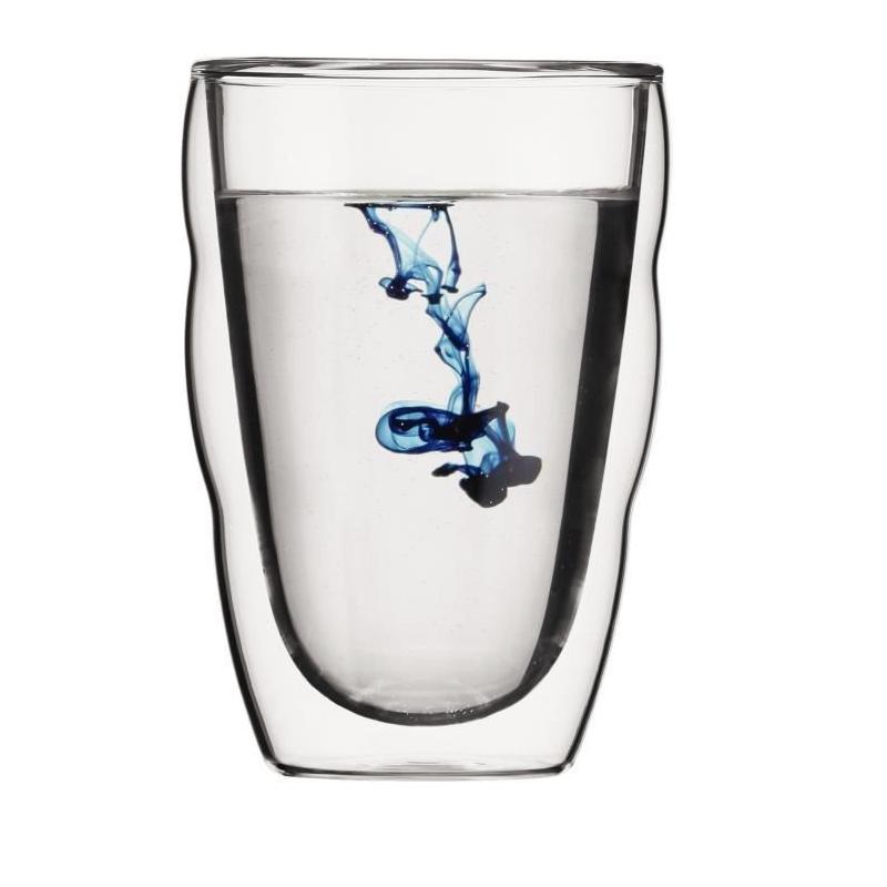 Verres thermo BODUM Pilatus 0.35l - Lot de 6 - Transparent