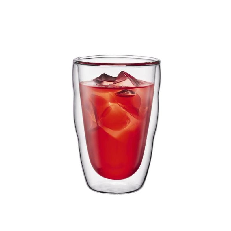 Verres thermo BODUM Pilatus 0.35l - Lot de 6 - Transparent