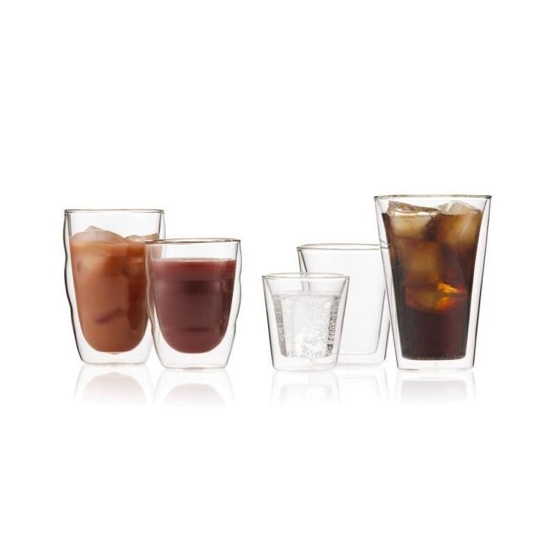 Verres thermo BODUM Pilatus 0.35l - Lot de 6 - Transparent