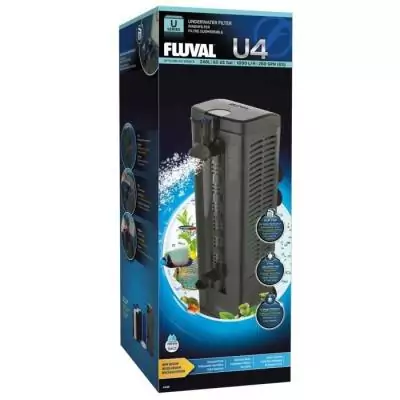 Filtre submersible FLUVAL U4 pour aquarium : efficace et discret