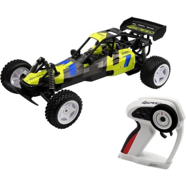 Buggy télécommandé - 4Speed - Desert Runner - Jaune - 20 km/h - Extérieur
