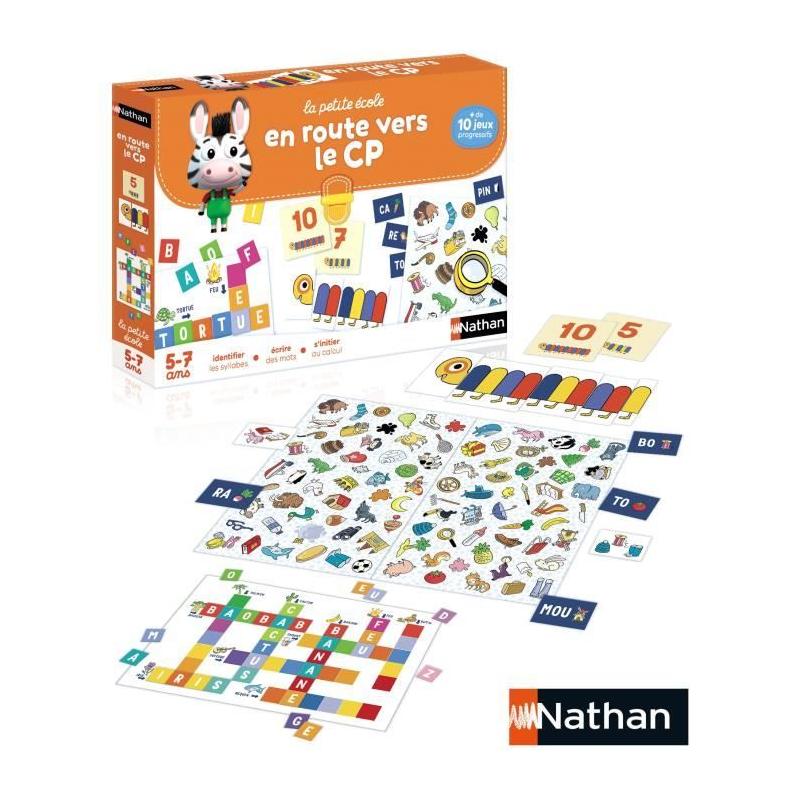 Coffret éducatif NATHAN La petite école: En route vers le CP!