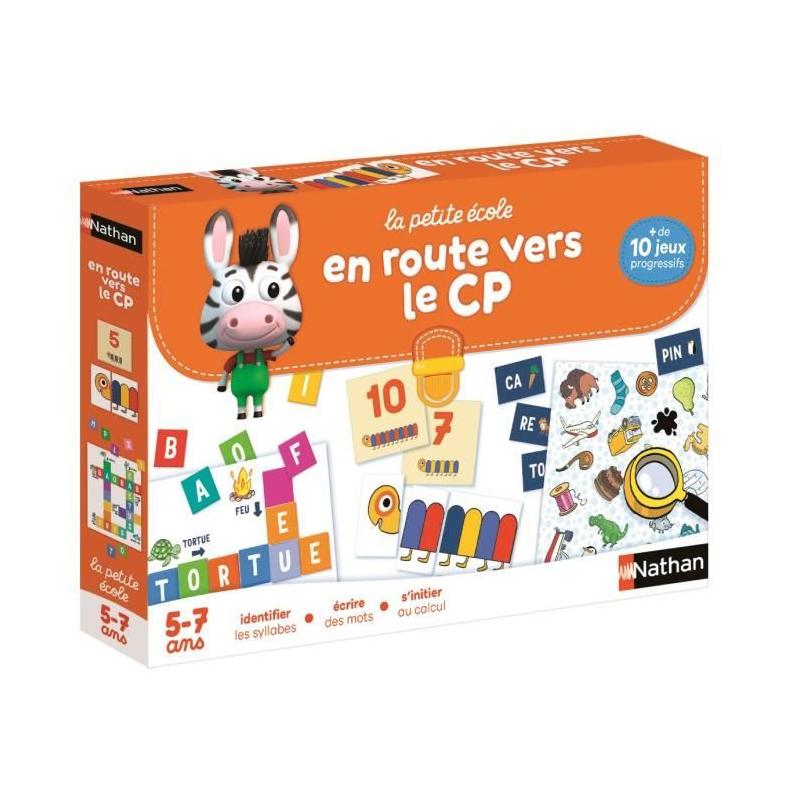 Coffret éducatif NATHAN La petite école: En route vers le CP!