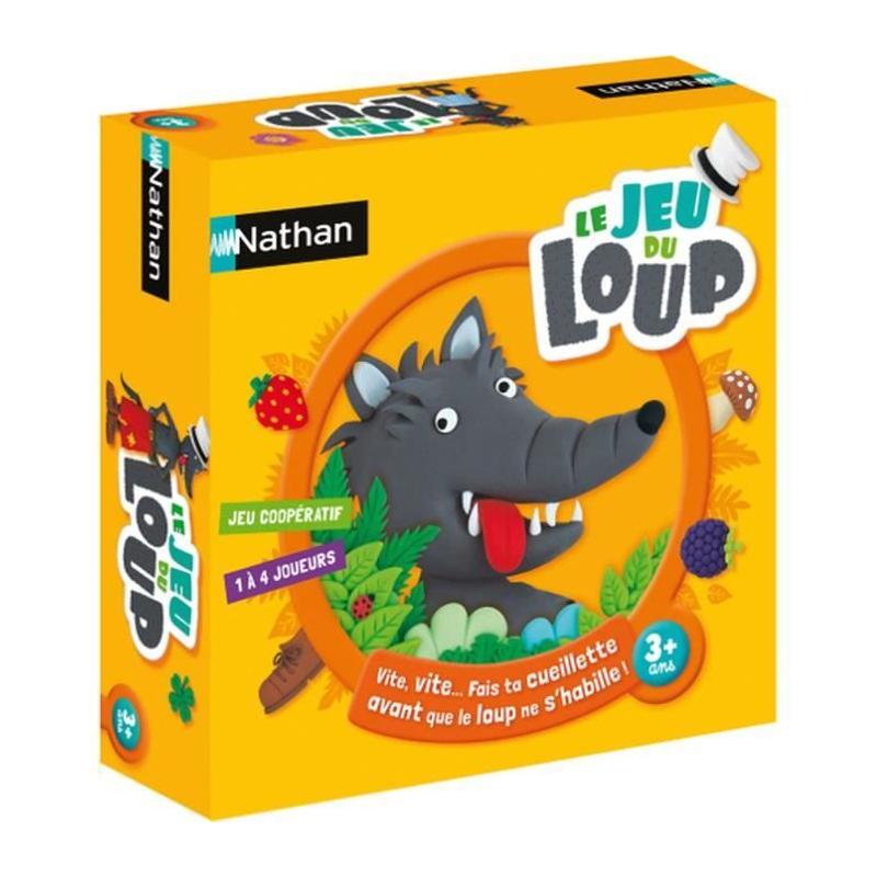 Jeu de Société NATHAN - Le jeu du Loup : Plongez dans une aventure amusante!